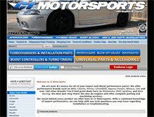 Tablet Screenshot of cimotorsports.net